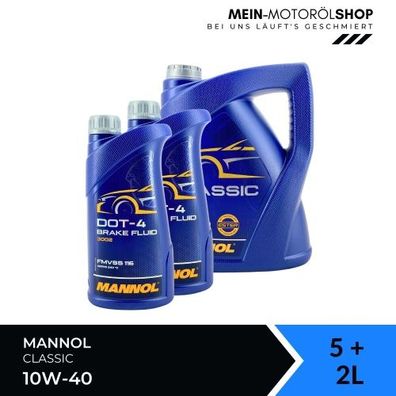 Mannol Classic 10W-40 5 + 2 Liter