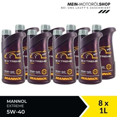 Mannol Extreme 5W-40 8x1 Liter