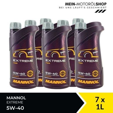 Mannol Extreme 5W-40 7x1 Liter