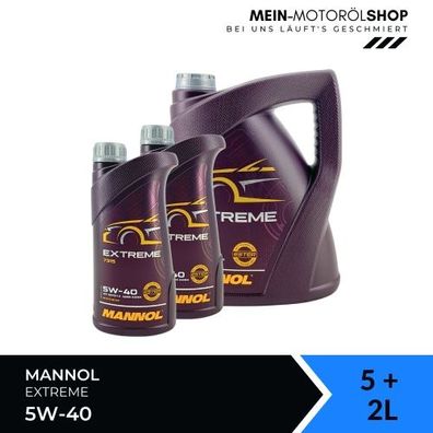 Mannol Extreme 5W-40 5 + 2 Liter