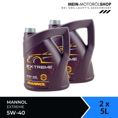 Mannol Extreme 5W-40 2x5 Liter