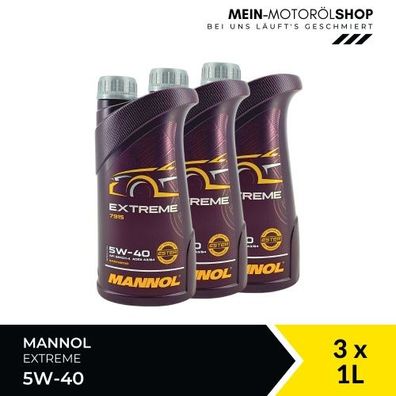 Mannol Extreme 5W-40 3x1 Liter