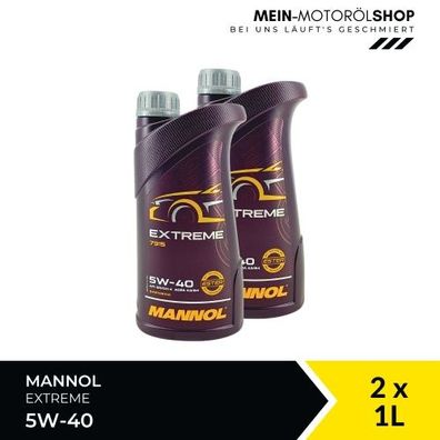 Mannol Extreme 5W-40 2x1 Liter