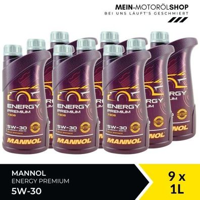 Mannol Energy Premium 5W-30 9x1 Liter