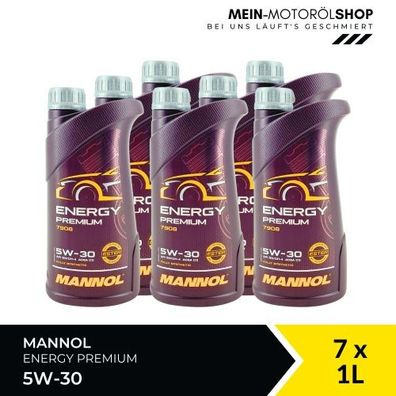 Mannol Energy Premium 5W-30 7x1 Liter