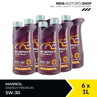 Mannol Energy Premium 5W-30 6x1 Liter