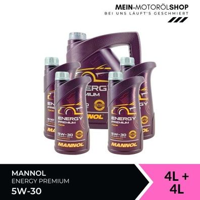 Mannol Energy Premium 5W-30 4 + 4 Liter