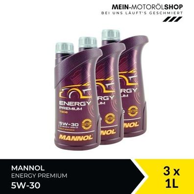 Mannol Energy Premium 5W-30 3x1 Liter