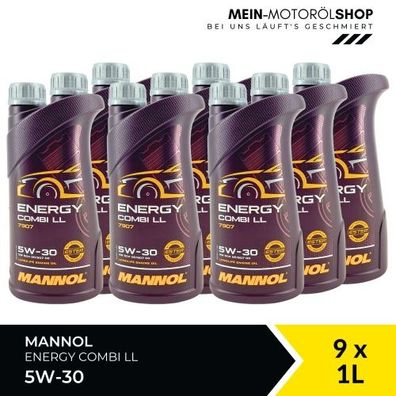 Mannol Energy Combi LL 5W-30 9x1 Liter