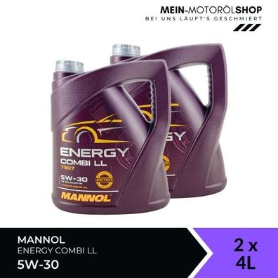 Mannol Energy Combi LL 5W-30 2x4 Liter