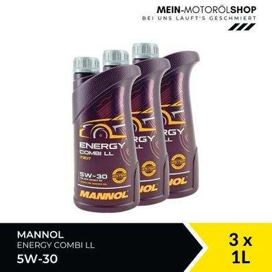 Mannol Energy Combi LL 5W-30 3x1 Liter