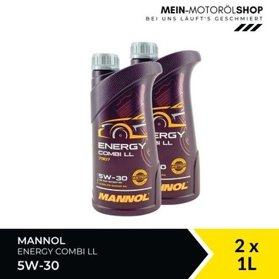 Mannol Energy Combi LL 5W-30 2x1 Liter