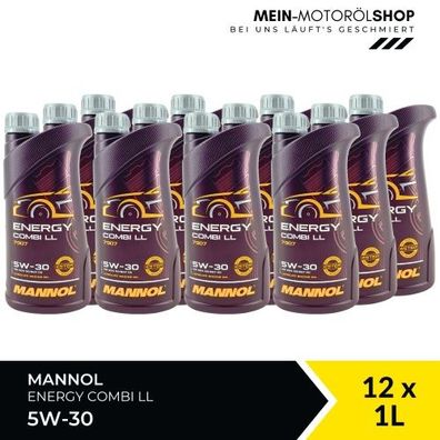 Mannol Energy Combi LL 5W-30 12x1 Liter