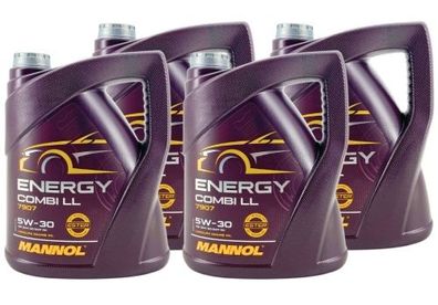 Mannol Energy Combi LL 5W-30 4x5 Liter
