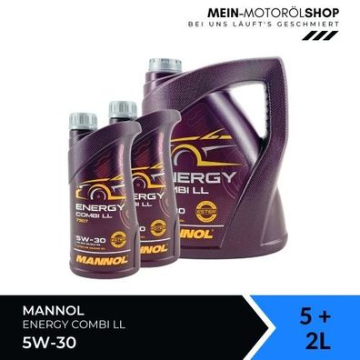 Mannol Energy Combi LL 5W-30 5 + 2 Liter