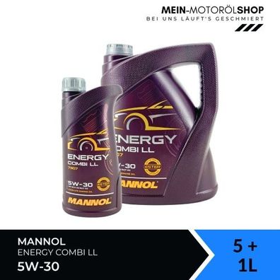 Mannol Energy Combi LL 5W-30 5 + 1 Liter