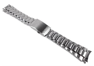 Casio Collection | Uhrenarmband 19mm Edelstahl Silberfarben MTD-1046
