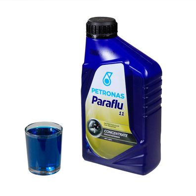 Petronas Paraflu 11 Kühlerfrostschutz Kühlflüssigkeit Blau 1 Liter Fiat 9.55523