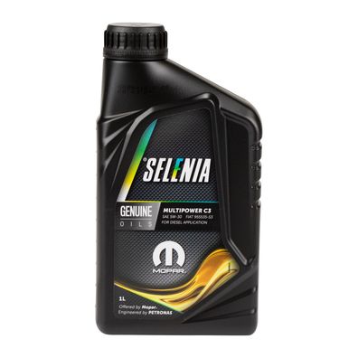 Petronas Selenia Multipower Motoröl Öl 5W30 1L 1 Liter C3 SM/ CF Fiat 9.55535-S3