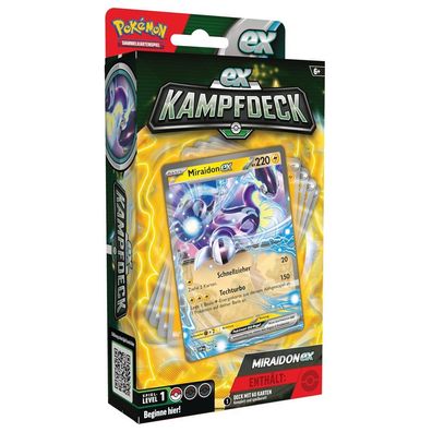 Miraidon-EX Kampfdeck | 60 Karten | Pokemon Sammel-Karten deutsch