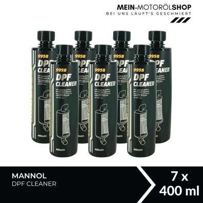 Mannol DPF Cleaner Diesel-Kraftstoffadditiv 7x400 ML