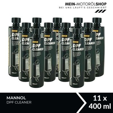 Mannol DPF Cleaner Diesel-Kraftstoffadditiv 11x400 ML