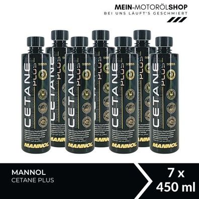 Mannol Cetane Plus Dieseladditiv 7x450 ML