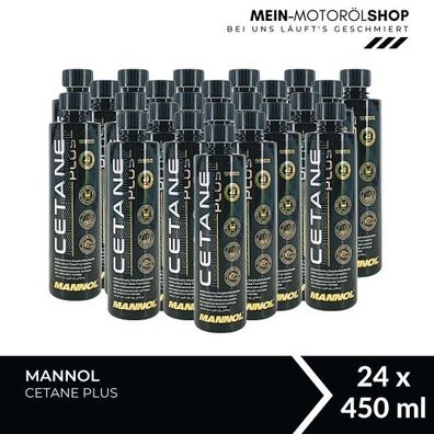 Mannol Cetane Plus Dieseladditiv 24x450 ML