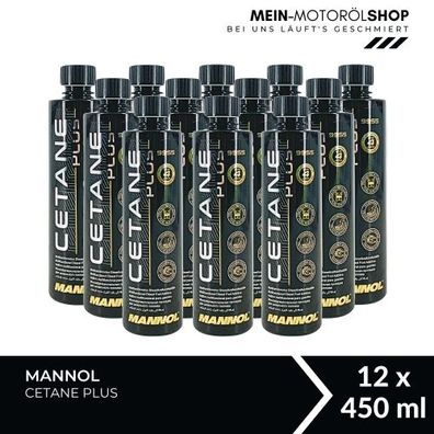 Mannol Cetane Plus Dieseladditiv 12x450 ML