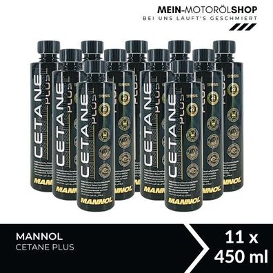 Mannol Cetane Plus Dieseladditiv 11x450 ML