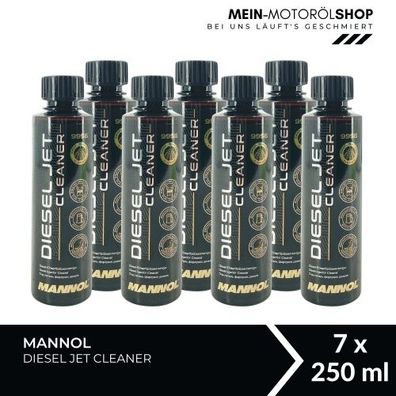 Mannol Diesel Jet Cleaner Einspritzdüsenreiniger 7x250 ML