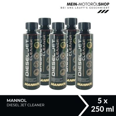 Mannol Diesel Jet Cleaner Einspritzdüsenreiniger 5x250 ML