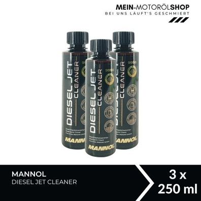 Mannol Diesel Jet Cleaner Einspritzdüsenreiniger 3x250 ML