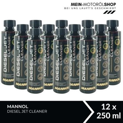 Mannol Diesel Jet Cleaner Einspritzdüsenreiniger 12x250 ML