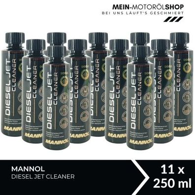 Mannol Diesel Jet Cleaner Einspritzdüsenreiniger 11x250 ML