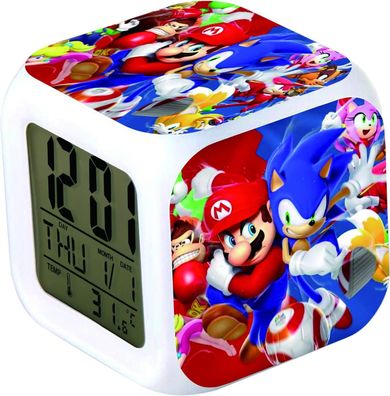 Kinderwecker R-Timer Sonic The Hedgehog Sonic &amp; Mario