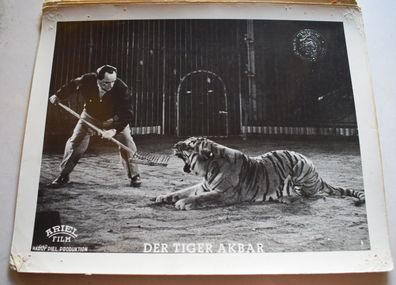 Der Tiger Akbar Harry Piel - Piel Film Verleih Original Kinoaushangfoto A4 30x24cm 1