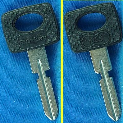Schlüsselrohling Börkey 1356 PS 29 für versch. Huf Profil S / Mercedes Hauptschlüssel