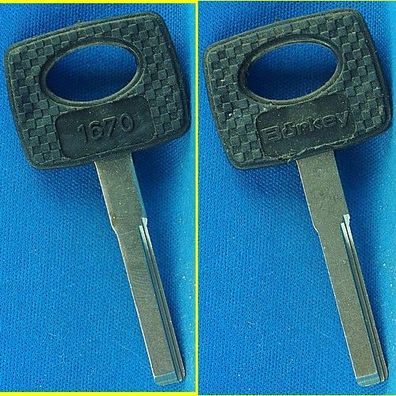 Schlüsselrohling Börkey 1670 PS 29 für verschiedene Ymos Serie 0001 - 6700 / Mercedes