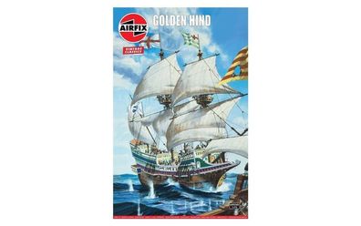 Airfix 1:72 A09258V Golden Hind, Vintage Classics