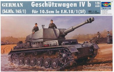 Trumpeter 1:35 374 Geschützwagen Ivb für 10,5 cm