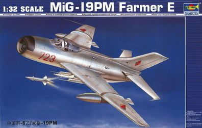 Trumpeter 1:32 2209 MiG-19 PM Farmer E/Shenyang F-6B