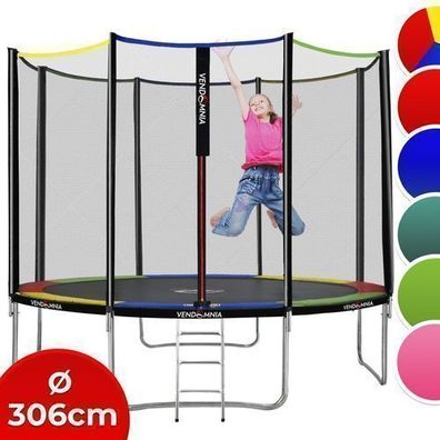 Trampolin Ø 305 Outdoor Gartentrampolin Fitness Trampoline Kindertrampolin