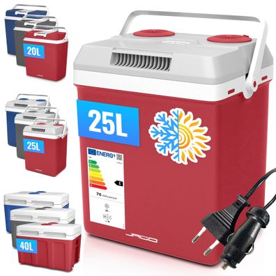 Jago® Kühlbox 25L Thermoelektrische Warmhaltebox Mini Kühlschrank Camping Auto