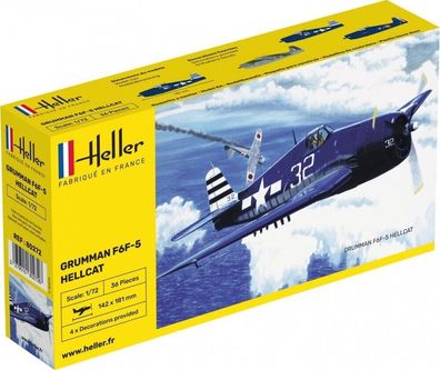 Heller F6F Hellcat in 1:72 1000802720 Glow2B 80272 Bausatz