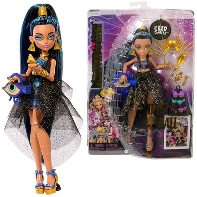 Puppe Cleo De Nile | Monster High Monsterball | HNF70 Spiel-Set