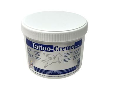 79,94€/ L) Tattoo Creme 500ml - Pegasus von INKgrafiX® Aftercare Skin Haut DE