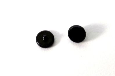 DERMAL ANCHOR Aufsatz - RUND - Schwarz - GOTHIC - 3mm bis 5mm - Inkgrafix®