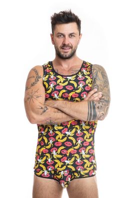 Herren Tank Top 053693 Banana von Anais for Men