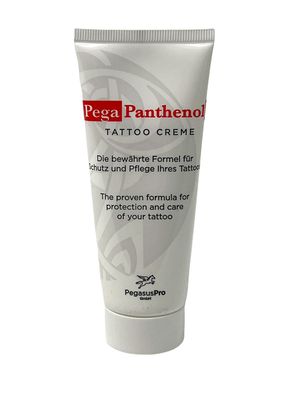 172,93€/ L) Pega Panthenol Creme 75ml - Pegasus von INKgrafiX® Aftercare Tattoo